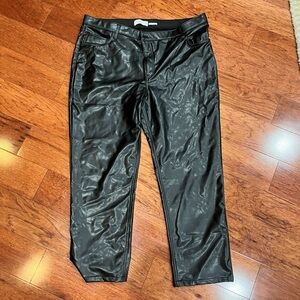 abercrombie curve love leather pants